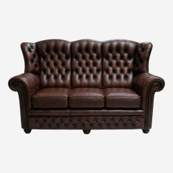 Chesterfield Wing Chair 3 Seater - Helloilmare